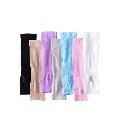 Damen Lang Arm Handstulpen Fingerlos Handschuhe UVSchutz Pulswärmer Armstulpen