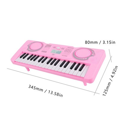 37 Keys Electric Piano Kids Educational Toy Portable Digital Electronic Piano
