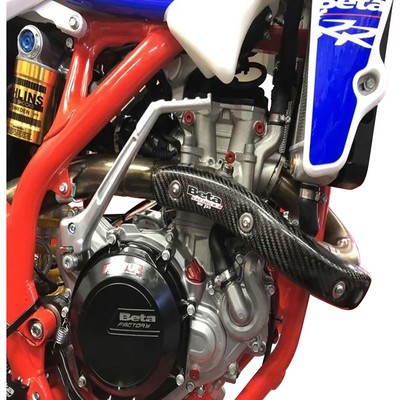 P3 Carbon Head Pipe Heat Shield Stock Fits BETA 430 480 500 RR RR-S RS RR-RACE