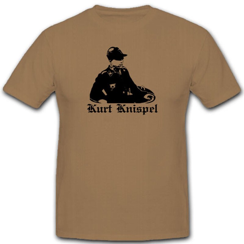 Feldwebel Kurt Knispel Panzerkommandant Panzerersatzabteilung 15 - T Shirt #3629