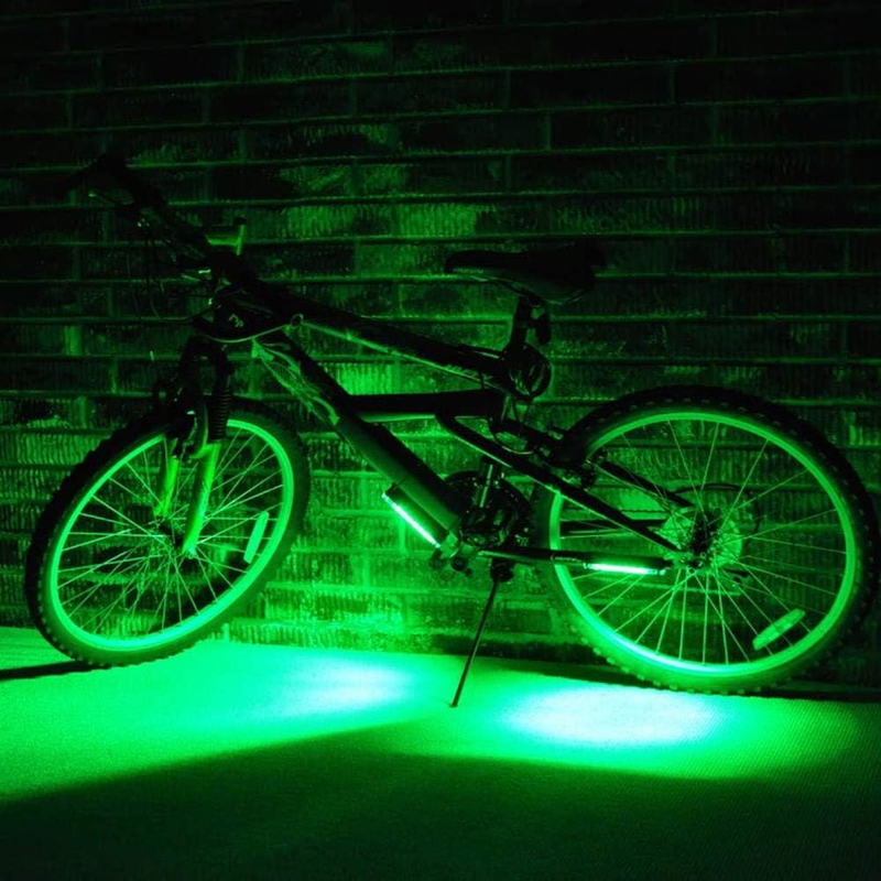 Go LED Bike Frame Light - LED Bike Frame Light for Night Riding - 4 Modes for Fl