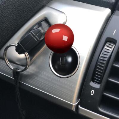 Car Push to Start Button Rocker One Button Engine Start Stop Lever Cover Decor