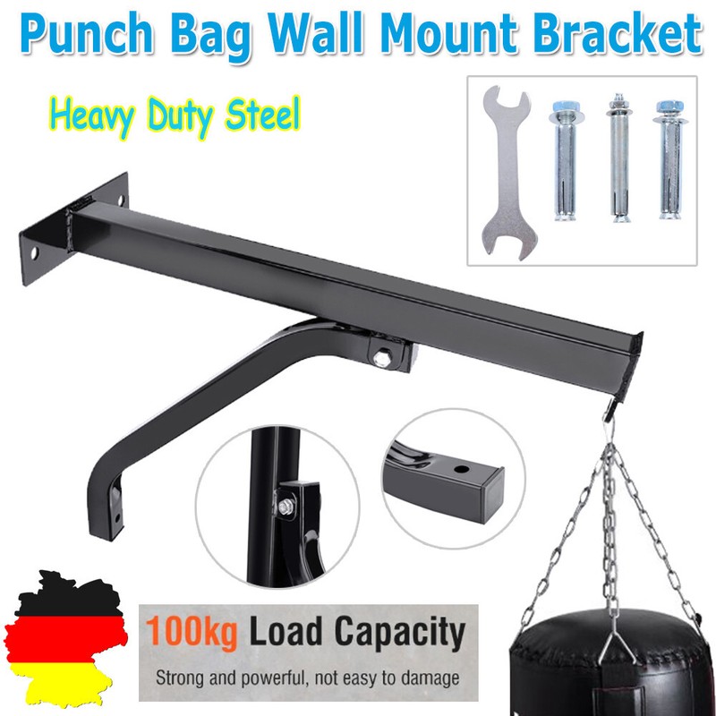Boxsackhalterung Wandhalterung AufhÃ¤Ngung StÃ¤Nder Aus Stahl Sandsack Bis 100kg