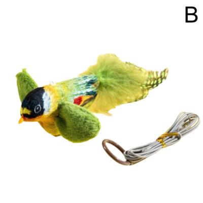 Interactive Chirping Bird Cats Flapping Bird Cat Toy Pet Toys For Exercise