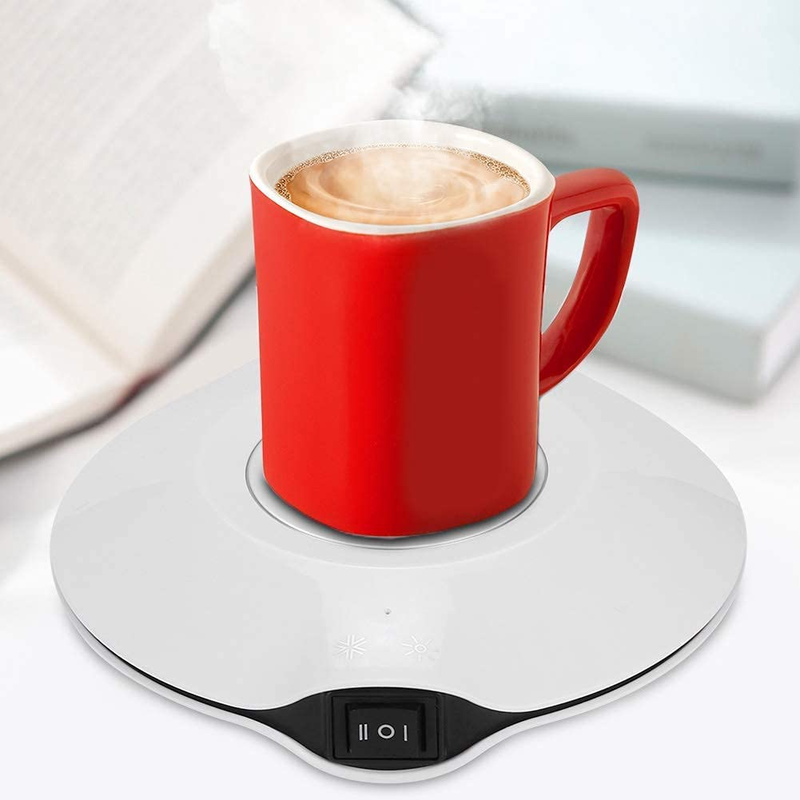 Plate Cup Warmer And Colder Beverage Mug Mat Office Tea Co