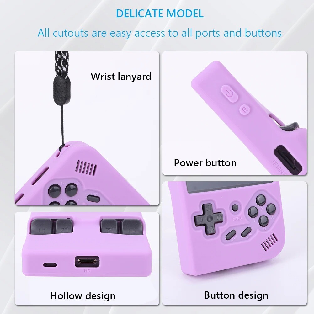 Funda ANBERNIC RG35XX protector super fino, piel de protección - Picture 3 of 7