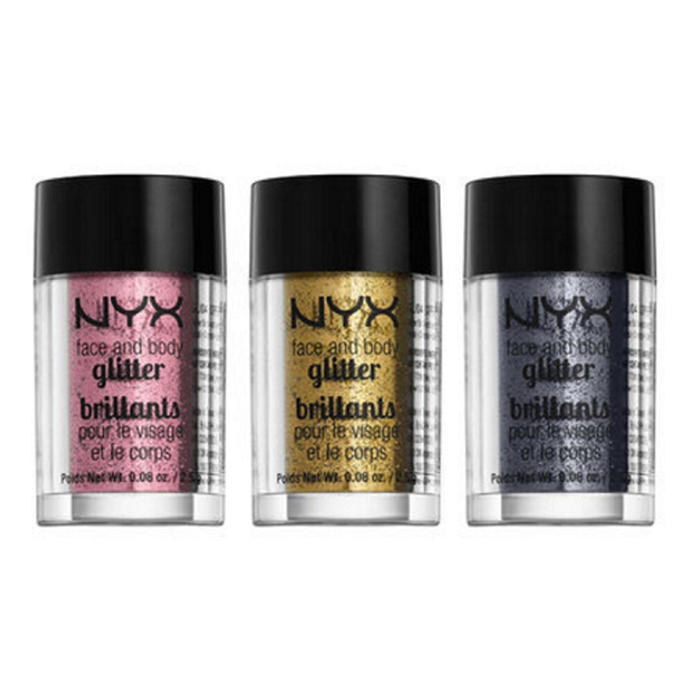 NYX PROFESSIONAL MAKEUP Face & Body Glitter Cruelty Free