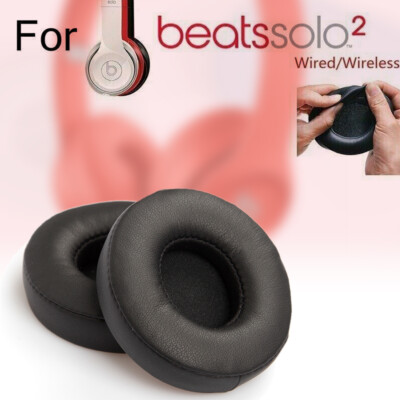 2pcs Replacement Ear Pads Cushion Cover For Beats by Dr Dre Solo 2 3 Wireless US