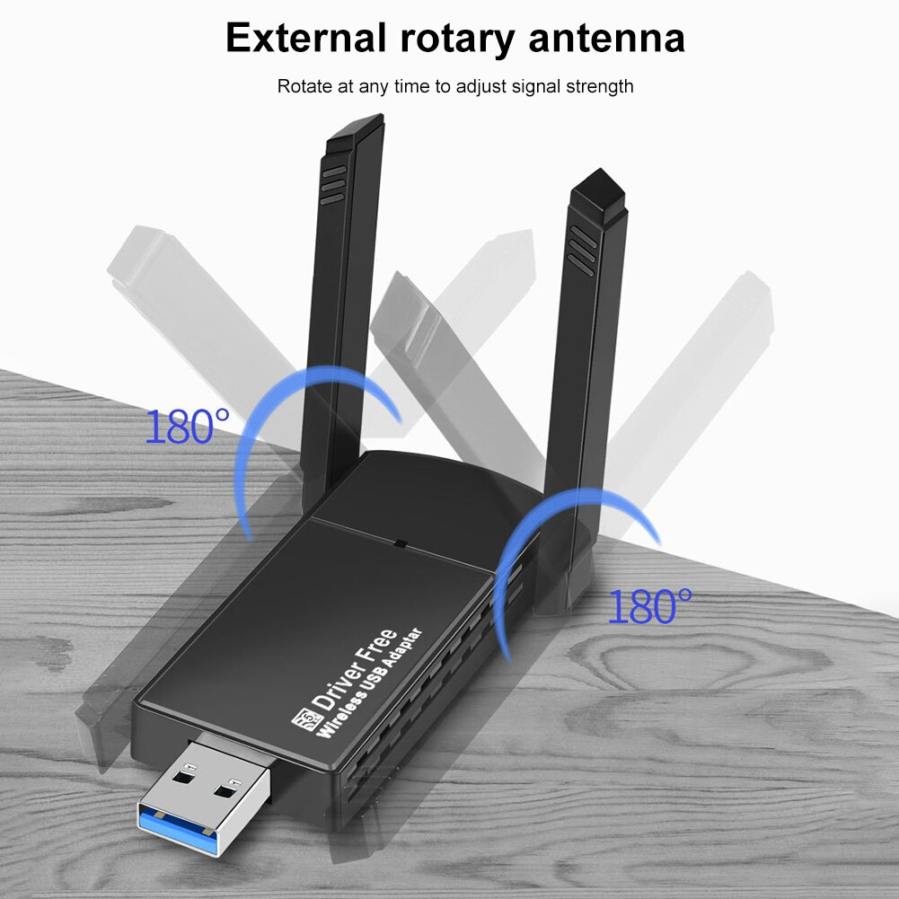 USB 3.0 Wireless WIFI Adapter 1300Mbps Long Range Dongle Dual Band Network lot