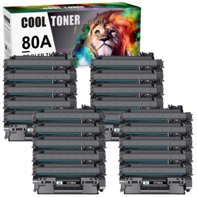 20PK CF280A Toner For HP 80A Laserjet Pro 400 M401n M401dn M401dw MFP M425dn
