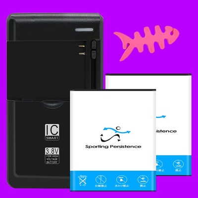 Extended Slim 2x 2980mAh Battery NEW Charger for Samsung Galaxy Ace Style S765C