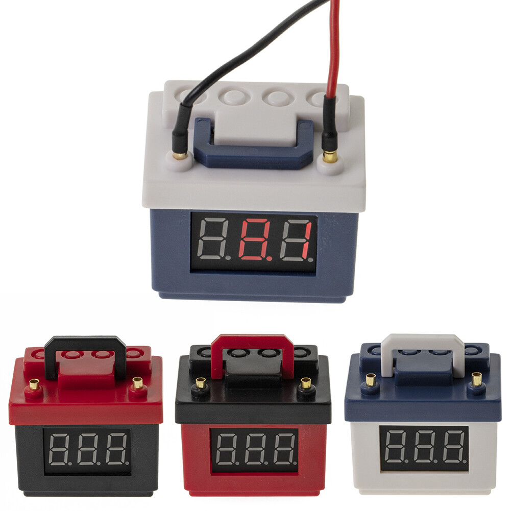 Simulation Lipo Battery Low Voltage Alarm Buzzer Checker Tester Decoratio