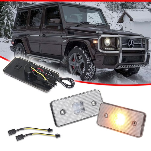 For Mercedes-Benz W463 G-Class Front Side Marker Lamp Set