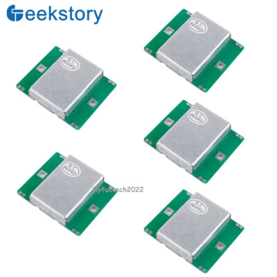 5PCS HB100 Microwave Sensor 10.525GHz Doppler Radar Wireless Module for Arduino