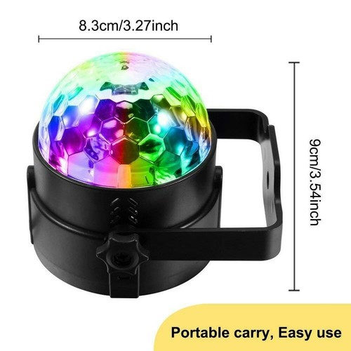Party Disco Lights Strobe Led Dj Ball Sound Activated Dance Bulb