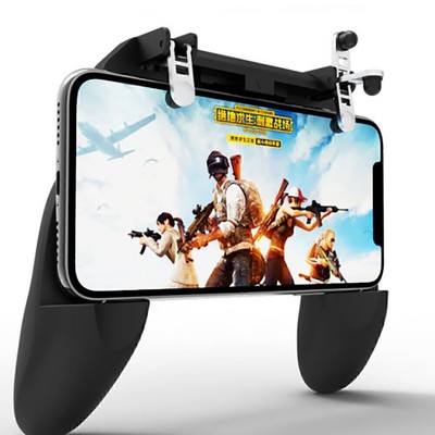 W10 Mobile Phone Game Controller Gamepad Joystick Fire Trigger For PUBG Fortnite
