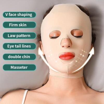 Reusable Breathable Anti Slimming Bandage V Sleeping Face Lift Mask US HOT FAST