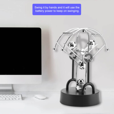 Electronic Shake Wiggle Device Perpetual Motion Kinetic Art Craft Decor YEK