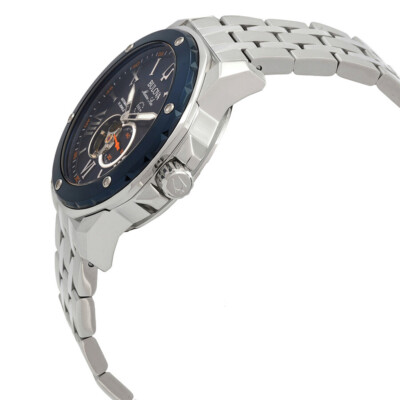 Pre-owned Bulova Silver Mens Analogue Watch Marine Star 98a302