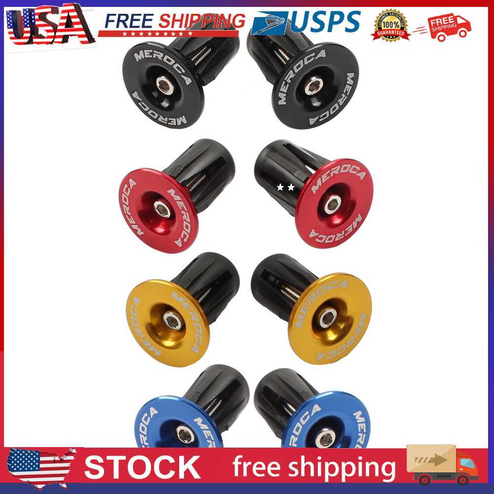 Bar Grips End Cap Mountain Mtb Road Bike Handlebar Plugs