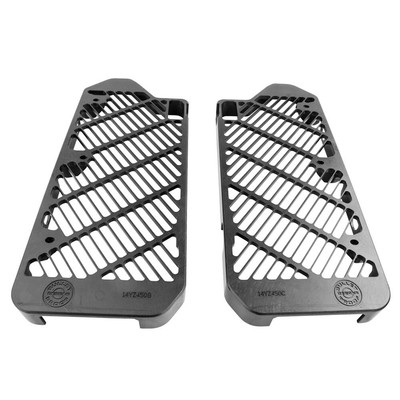 Bullet Proof Designs Radiator Guards Black For Yamaha YZ450FX 2016-2018
