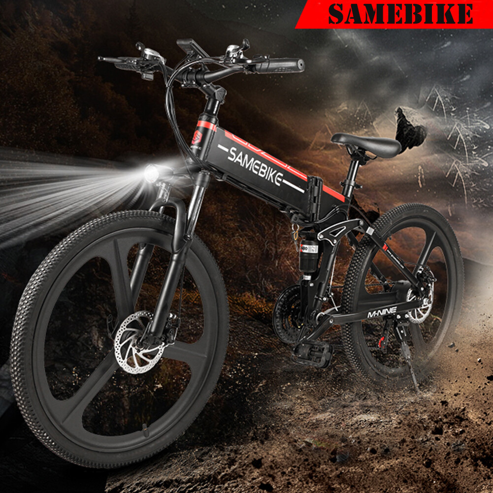 26 Zoll Elektrofahrrad Mountainbike EBike 350 W 48V 21Gäng 10Ah Shimano Pedelec