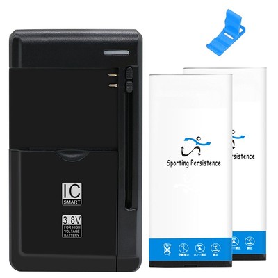 Large Power 2x 4270mAh Substitutable Battery Home Charger f Microsoft Lumia 950