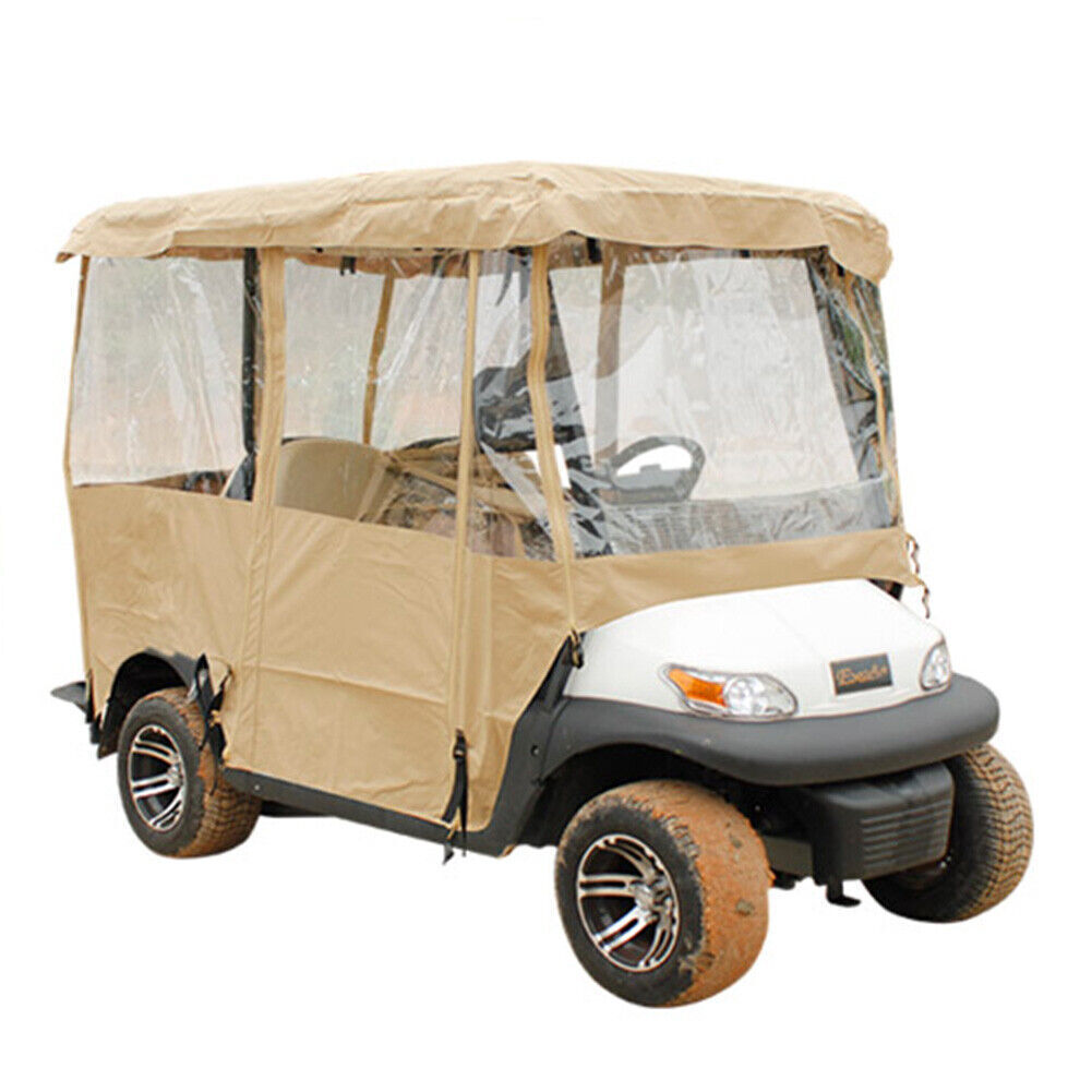 78.7''L Golf Cart Enclosure Cover Yamaha Club 300D Waterproof Driving 4 Person