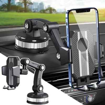 Car Truck Mount Phone Holder Stand Dashboard/Windshield For Cell Phone Universal