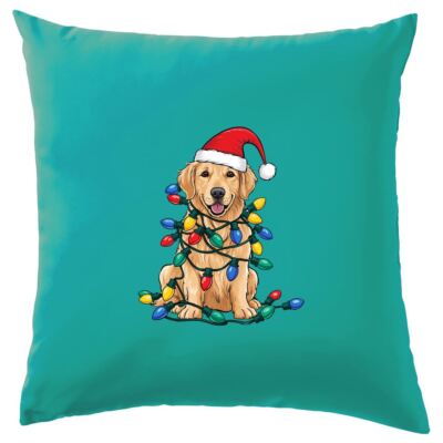 Golden Retriever Dog Christmas - Cushion - Xmas Dog Breed Love Cute Dogs