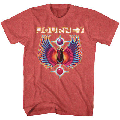 Journey Best of Album Cover Art Beetle Planet Men's T Shirt Rock Band Tour (Best Rock T Shirts)