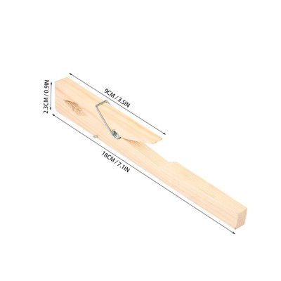 Bamboo Wooden Test Tube Holder Clamp Clip For Laboratory Testing Tool Parts