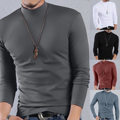 Turtleneck store half shirt