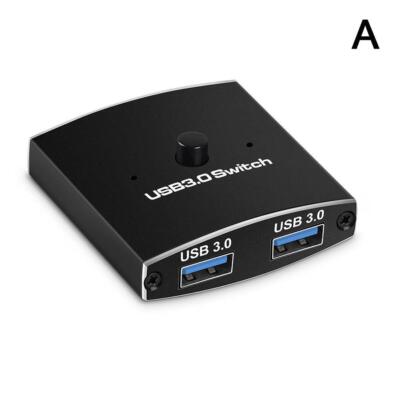 USB 3.0 Switch Selector KVM Switch 2 in 1 Printer Keyboard Splitter Sharer C4C0