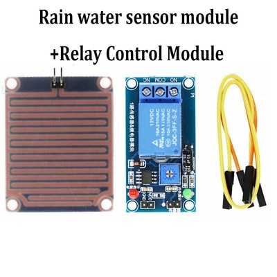 12V Raindrops Controller Module For Raspberry Pi 250V Rain Sensor Comfortable