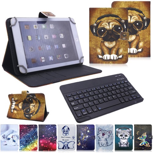 Printed Leather Case Cover For 10/10.1 Inch Android Tablet P