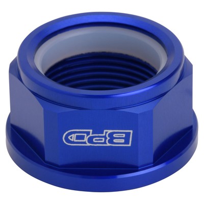 Bullet Proof Designs Rear Axle Nut Blue Fits KTM HUSQVARNA GAS GAS