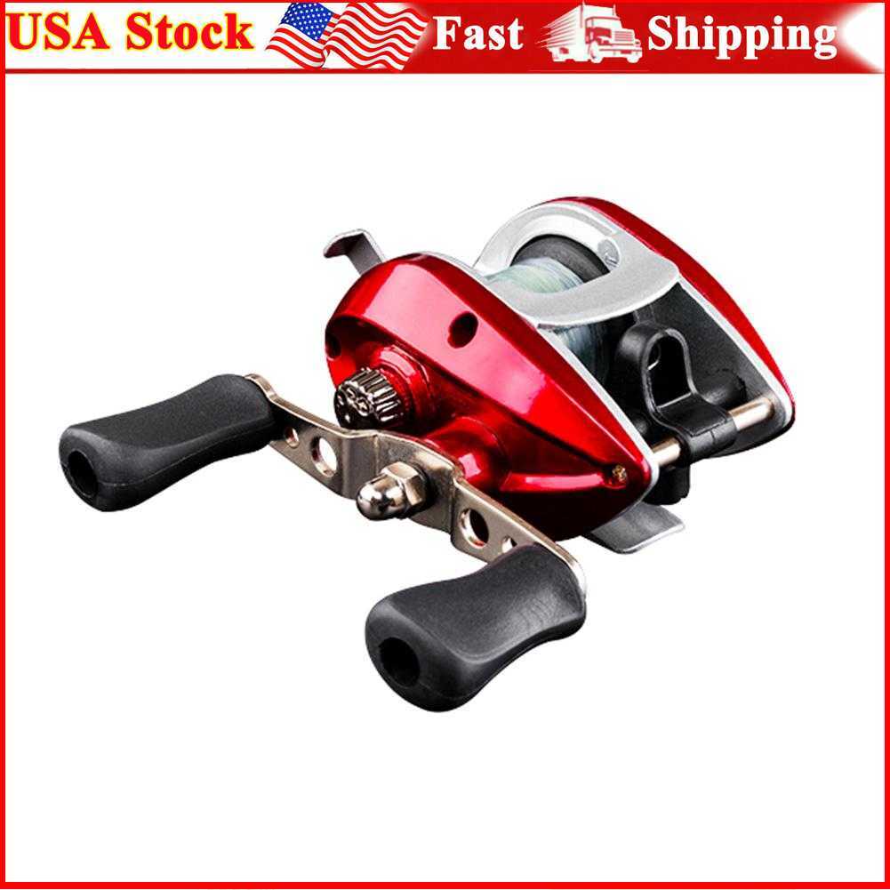 Bearings Waterproof Right Hand Baitcasting Spinning Fishing Reel with Line