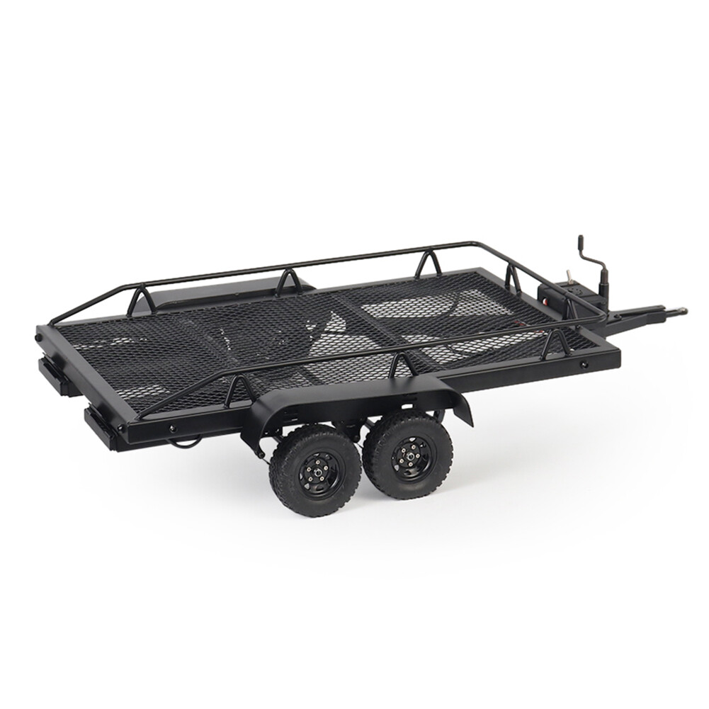 Heavy Duty Trailer For 1/8 1/10 Trx4 SCX10 C001 D90 D110 RC4WD RC Car