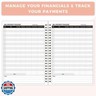Bill Tracker Notebook, Monthly Bill Payment Checklist, 6