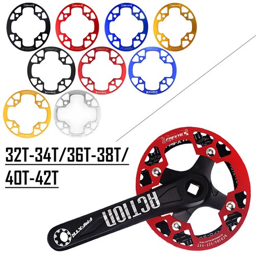 32-42T Chainring Cover Chain Guard 104bcd MTB Road Bike Cran