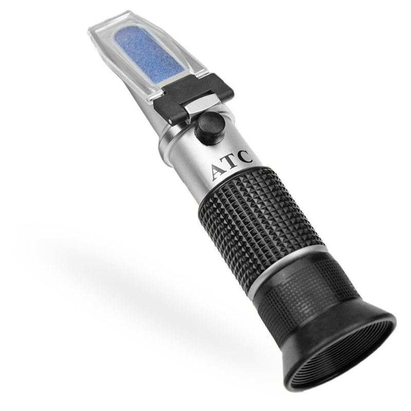 Antifreeze Refractometer for Glycol, Antifreeze, Coolant and Battery Acid. Antif