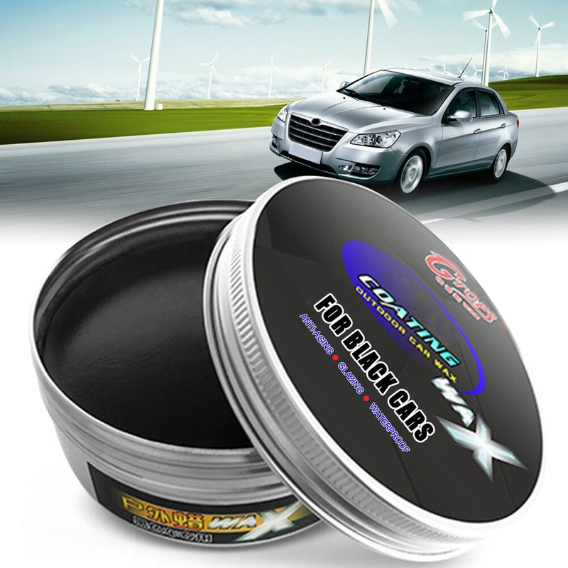 200g Black Car Coating Wax Auto Crystal Plating Coating Polish Scratch Remover