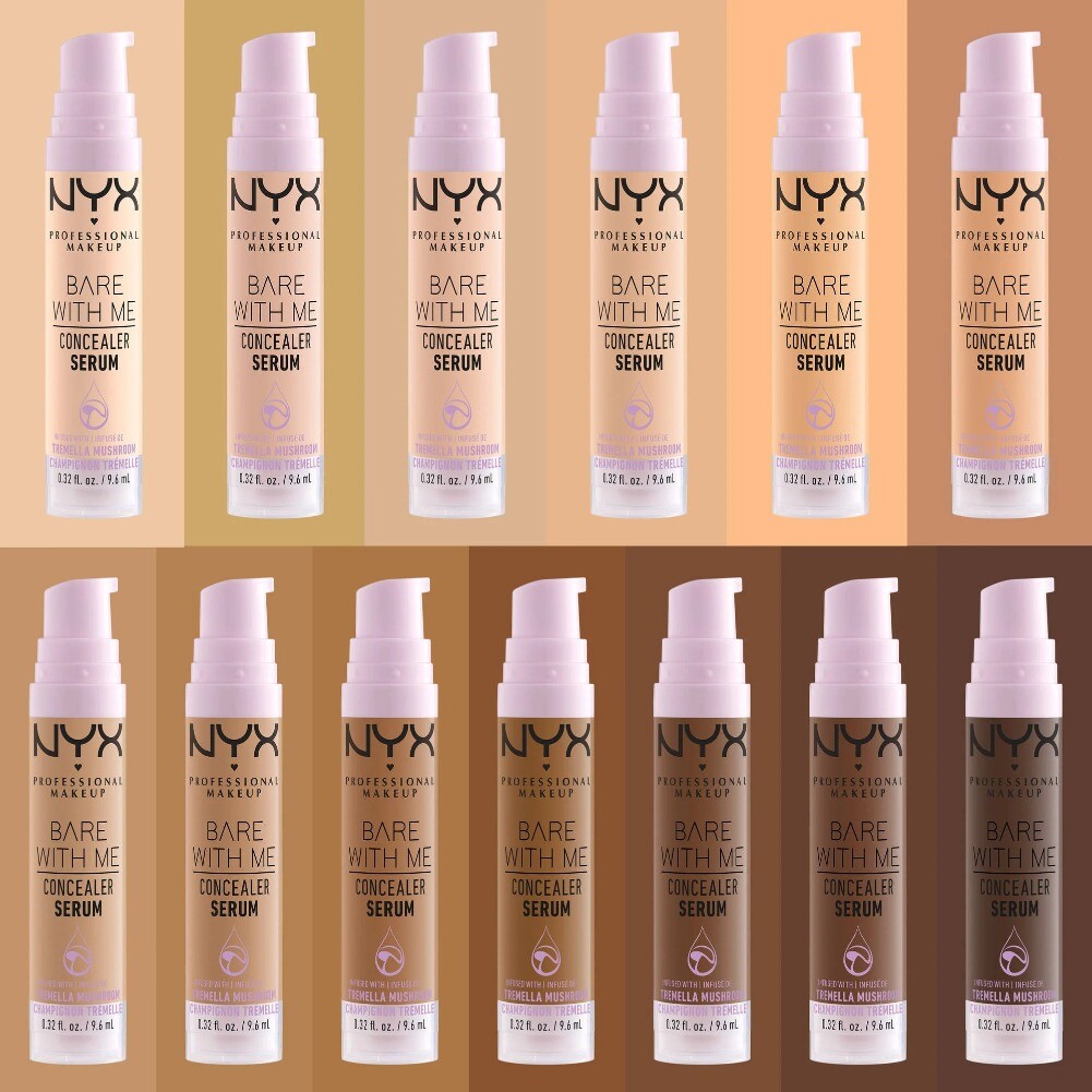 Nyx Professional Makeup Bare With Me Concealer Serum Vegan Natural Finish