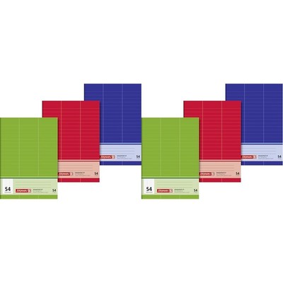 Brunnen Vocabulary Book (A5, 32 Sheets, Ruled, 3 Columns, 54 ruling), Pack of 1,