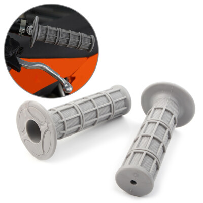 Soft Rubber 7/8'' Pair Pro Hand Grips Throttle Handle Bar ATV MX Dirt Bike Enduro