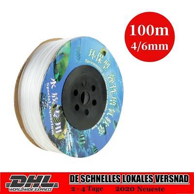 100 Meter Luftschlauch 4/6mm Filterschlauch Aquariumzubehör Aquariumschlauch HOT