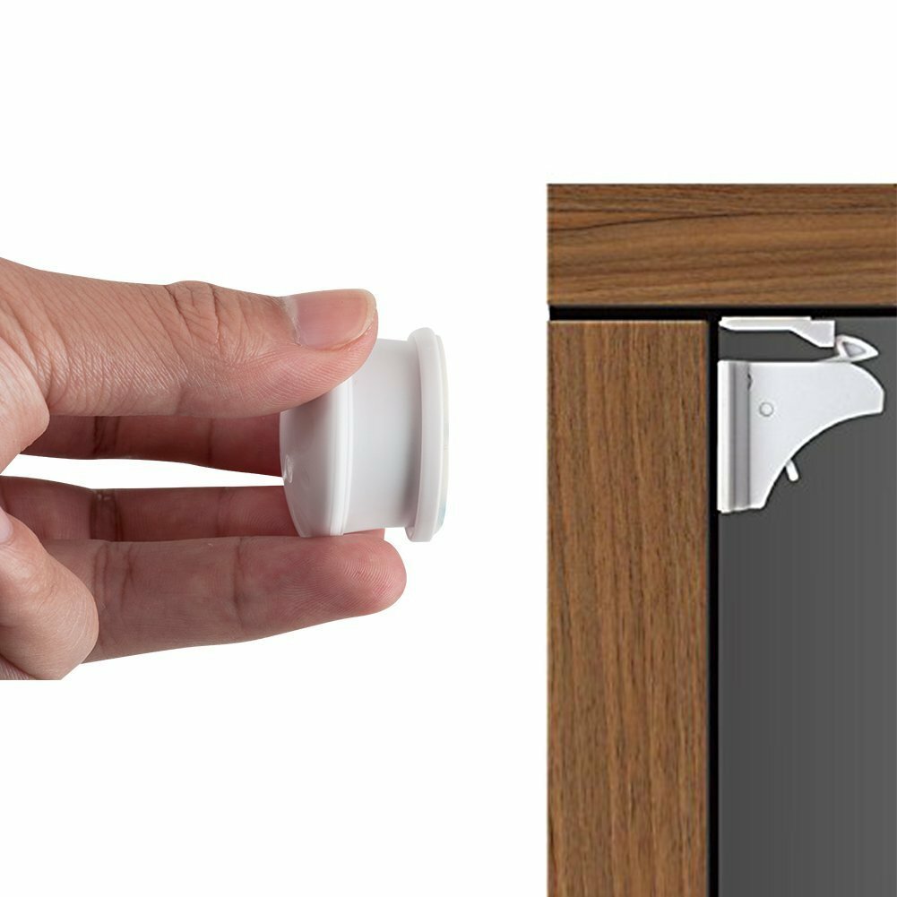 Magnetic Cabinet Locks For Child Baby Proof Safety Cupboard Door
