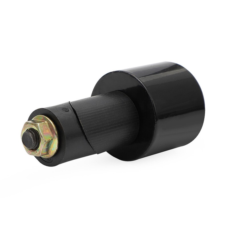 Solid Iron Handle Bar Ends Heavy Weight Vibration Reducing Grip Plugs 7/8" 22mm