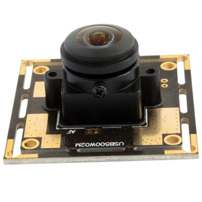 ELP USB Camera w/ 180 Degree Wide Angle OV5640 5MP Web Camera support 2592x1944 